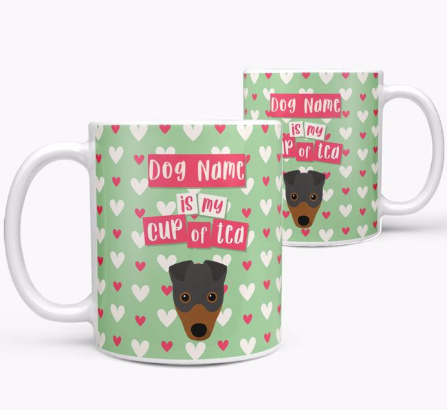 Personalised {breedFullName} '{dogsName} is my Cup of Tea' Mug